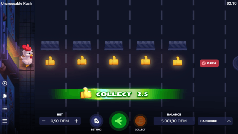 Uncrossable Rush – Análise Modo Fácil